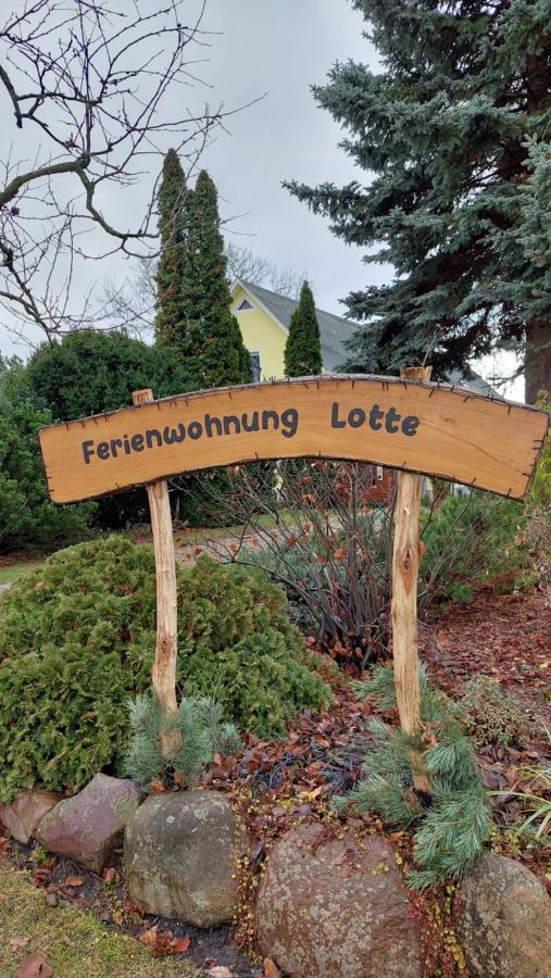 Ferienwohnung Lotte Nuthe-Urstromtal Exteriör bild